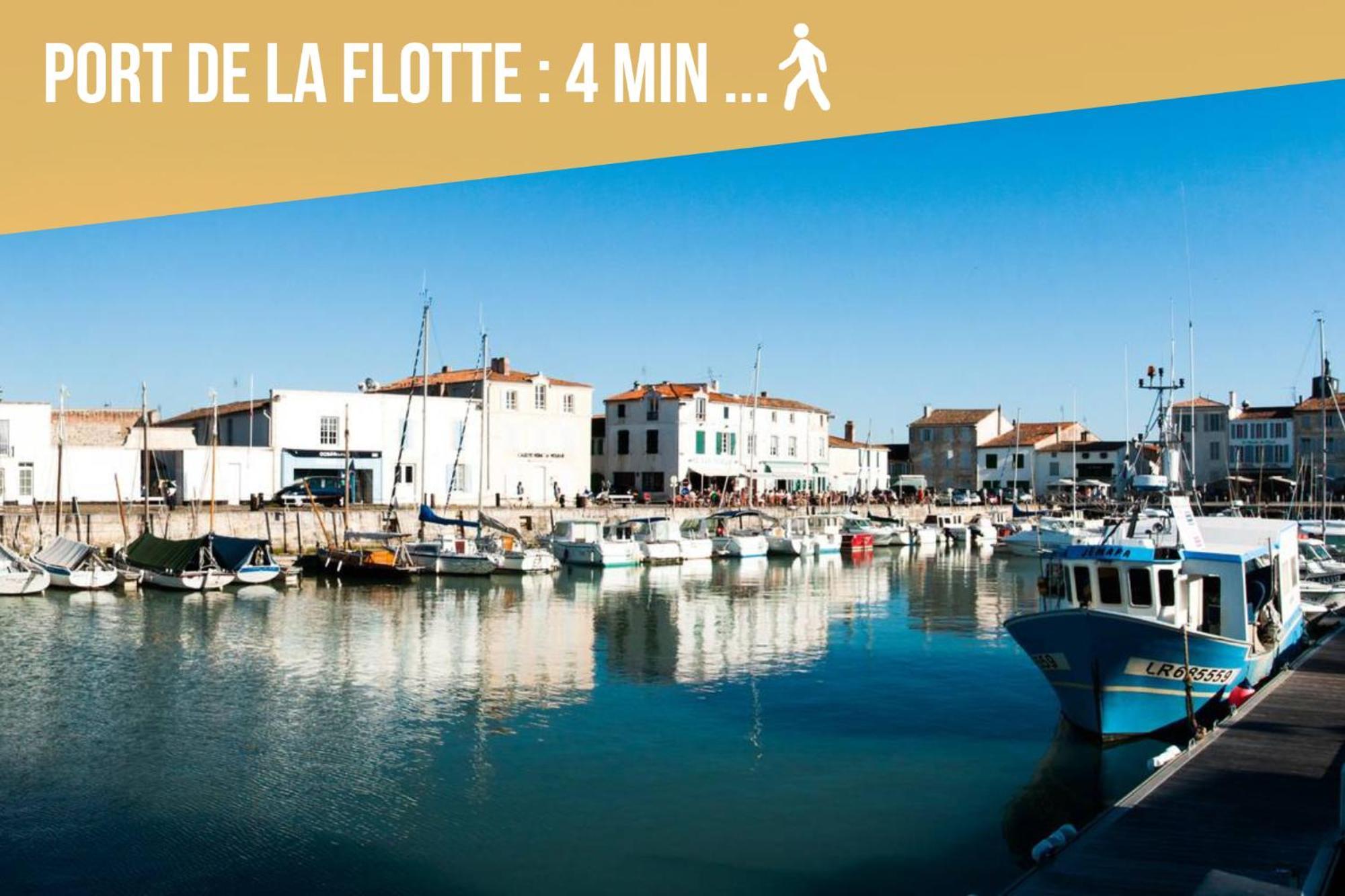 Le Phare Du Bout Du Monde - Logement Proche Du Port La Flotte Exterior foto